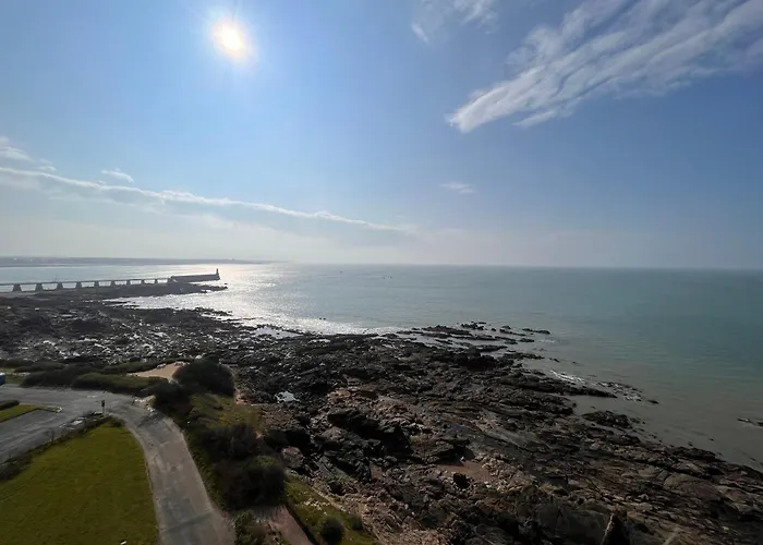 Confortable Avec Vue Sur L'ocean, 2 Et Balcon - Fr-1-197-201 公寓 *