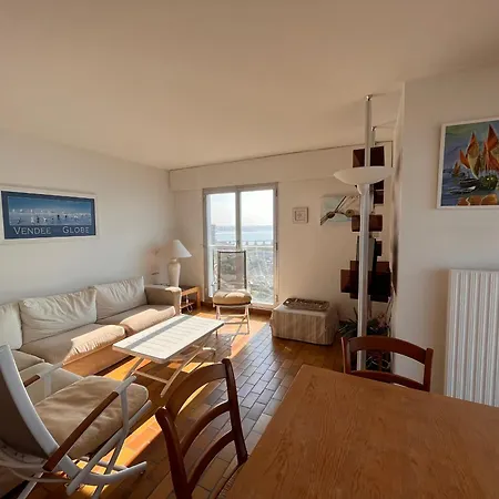 Confortable Avec Vue Sur L'ocean, 2 Et Balcon - Fr-1-197-201 公寓 莱萨布勒-多洛讷
