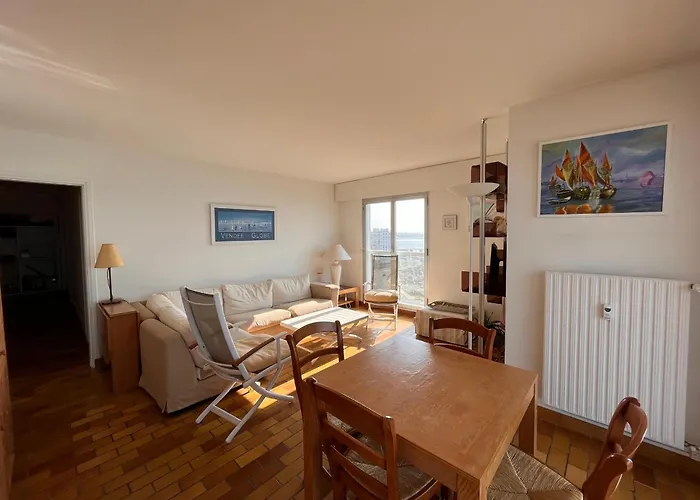 شقة Confortable Avec Vue Sur L'ocean, 2 Et Balcon - Fr-1-197-201 لي سابلِ دولونْ